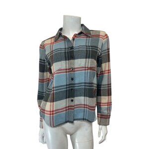 The Great. The Scouting Shirt in Smokey Mountain Plaid Size 1